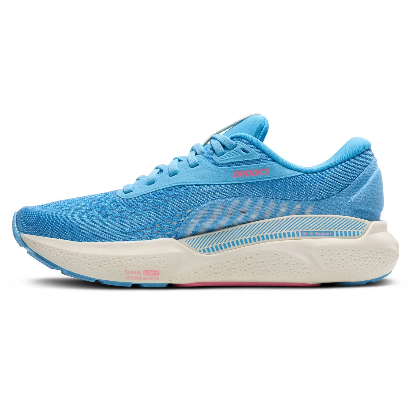 Brooks Adrenaline GTS 24 (Womens) - Bonnie Blue/Grey/Pink