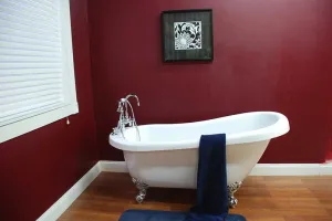 Cambridge Plumbing 68.25" x 31" Claw Foot Slipper Tub