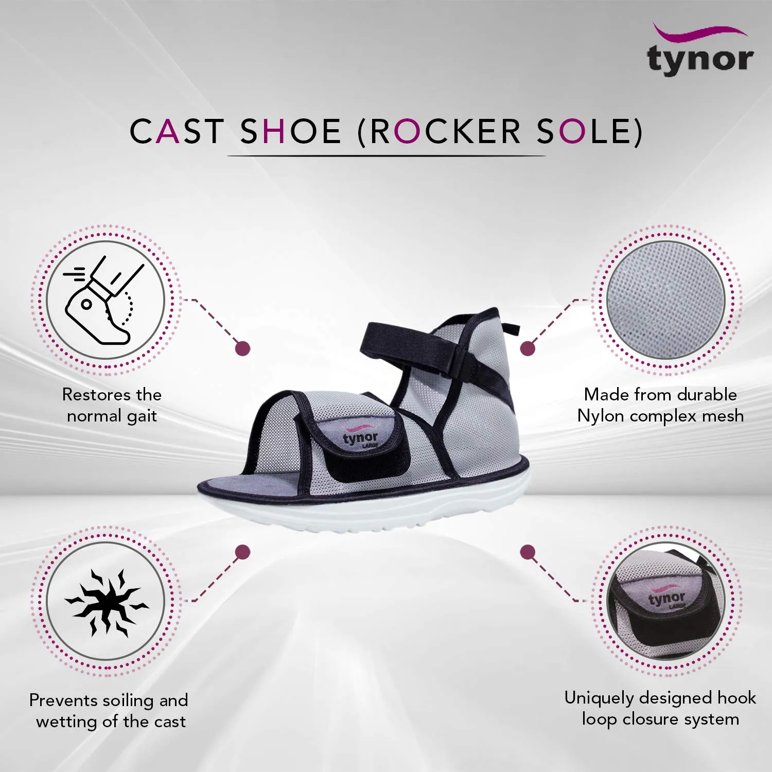 Cast Shoe (Rocker Sole)