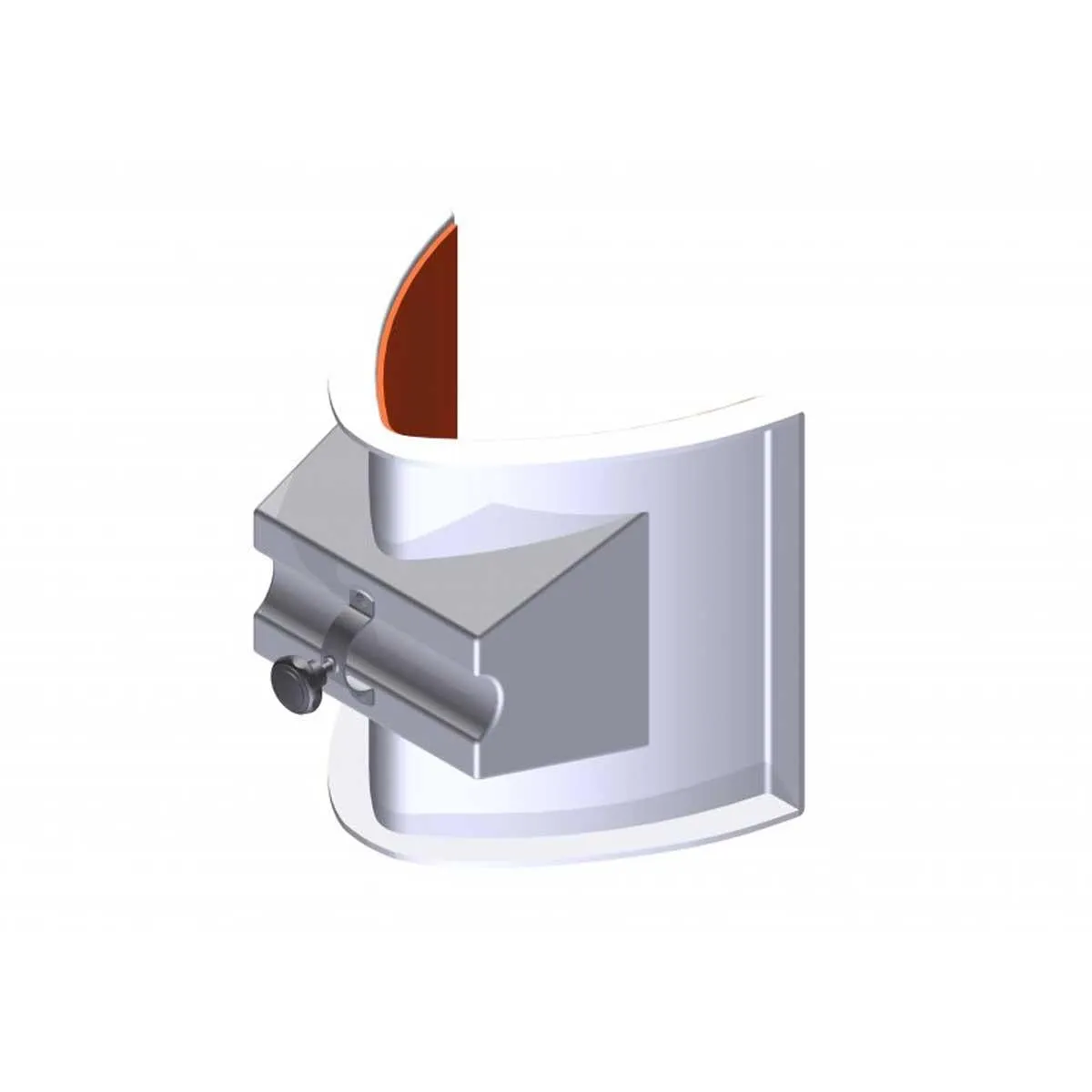 Cat Trax V-50 Cradle for 50mm Round Tube
