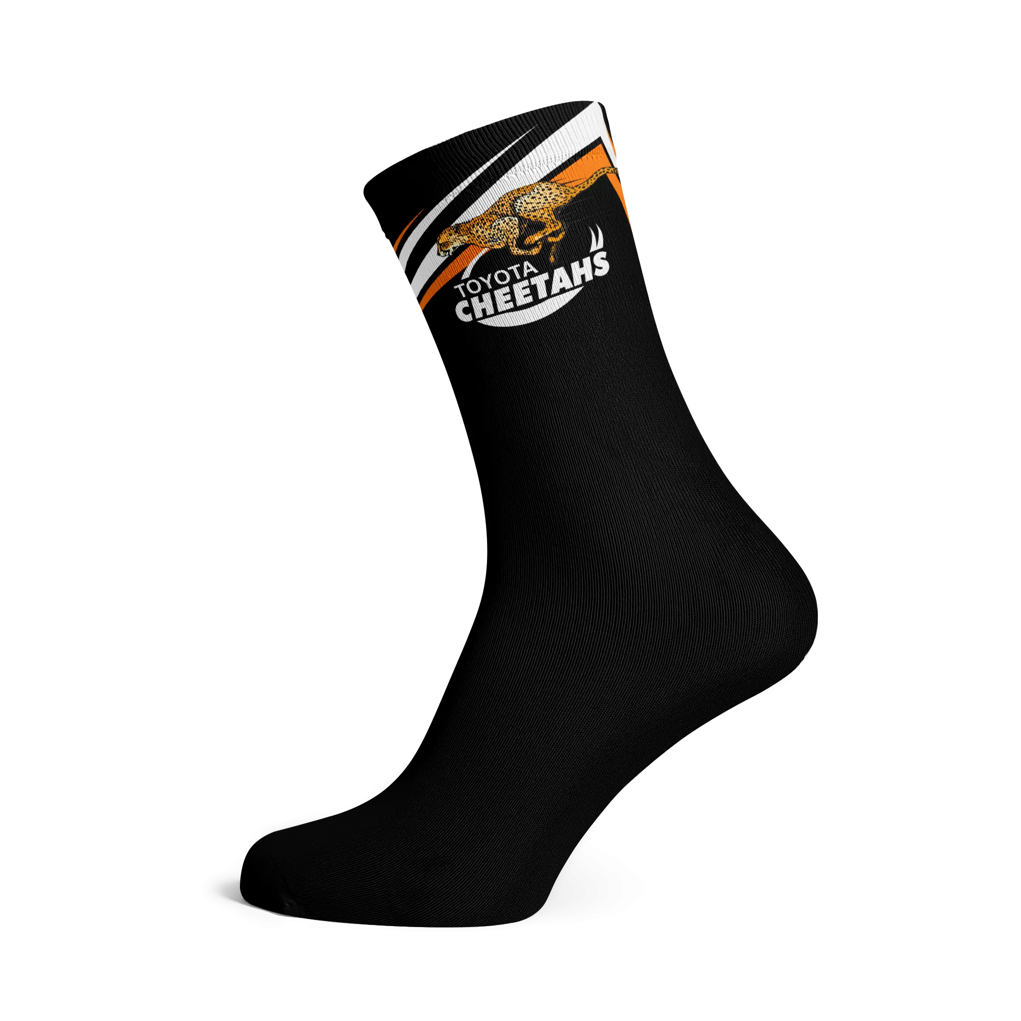 Cheetahs Black Socks
