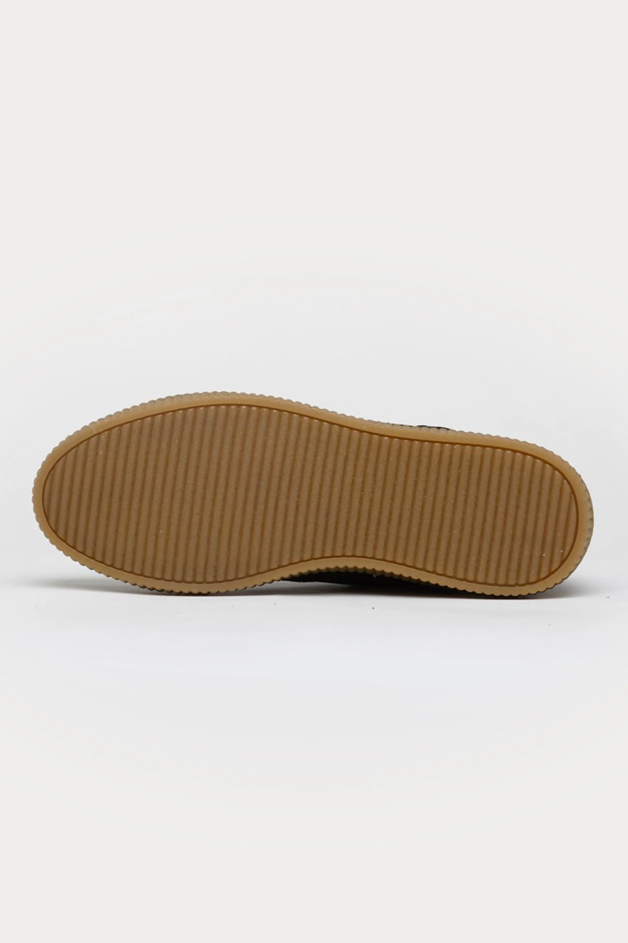 Clapham Leather High Top Trainers in Dark Brown