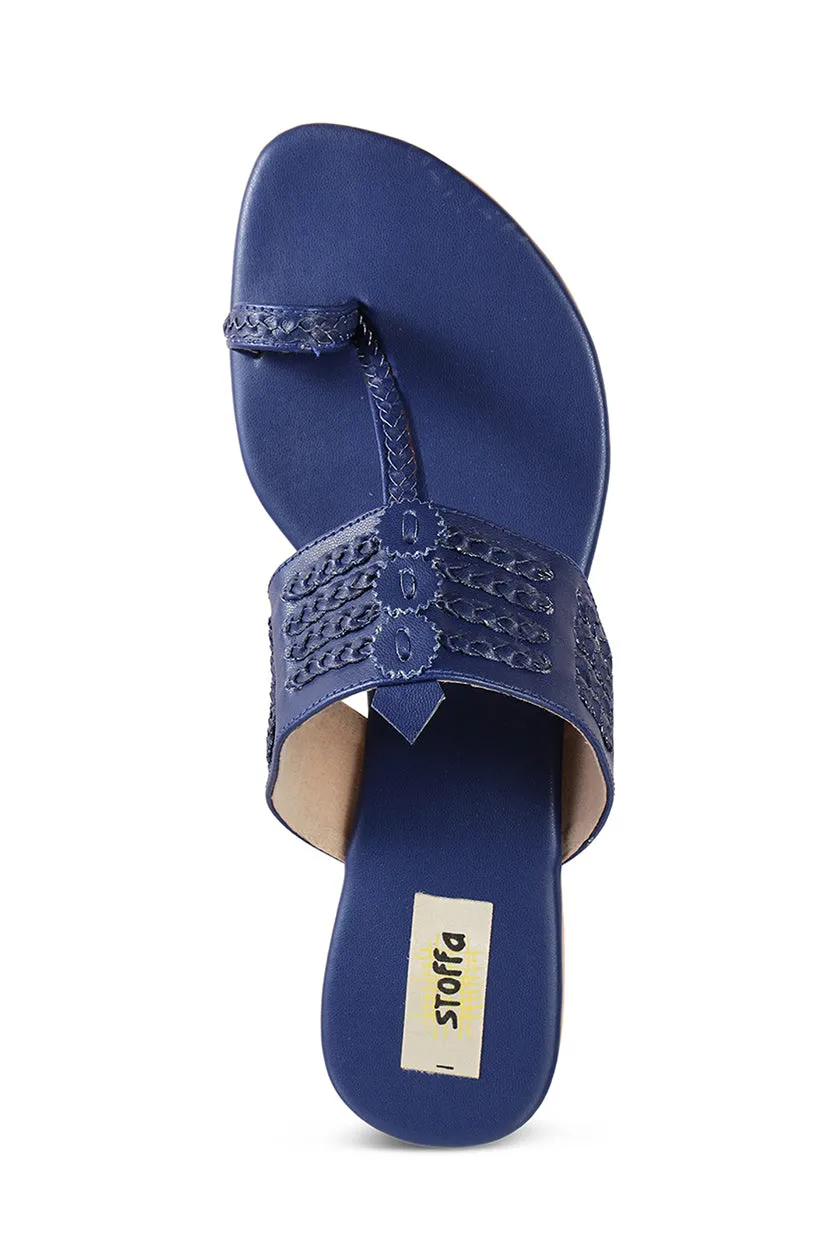 Classic K Flats Navy
