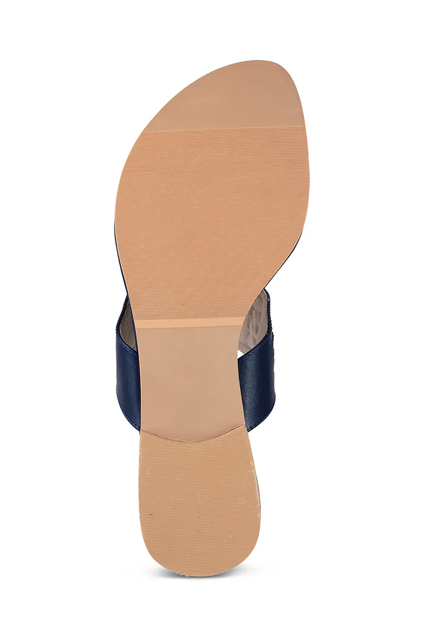 Classic K Flats Navy