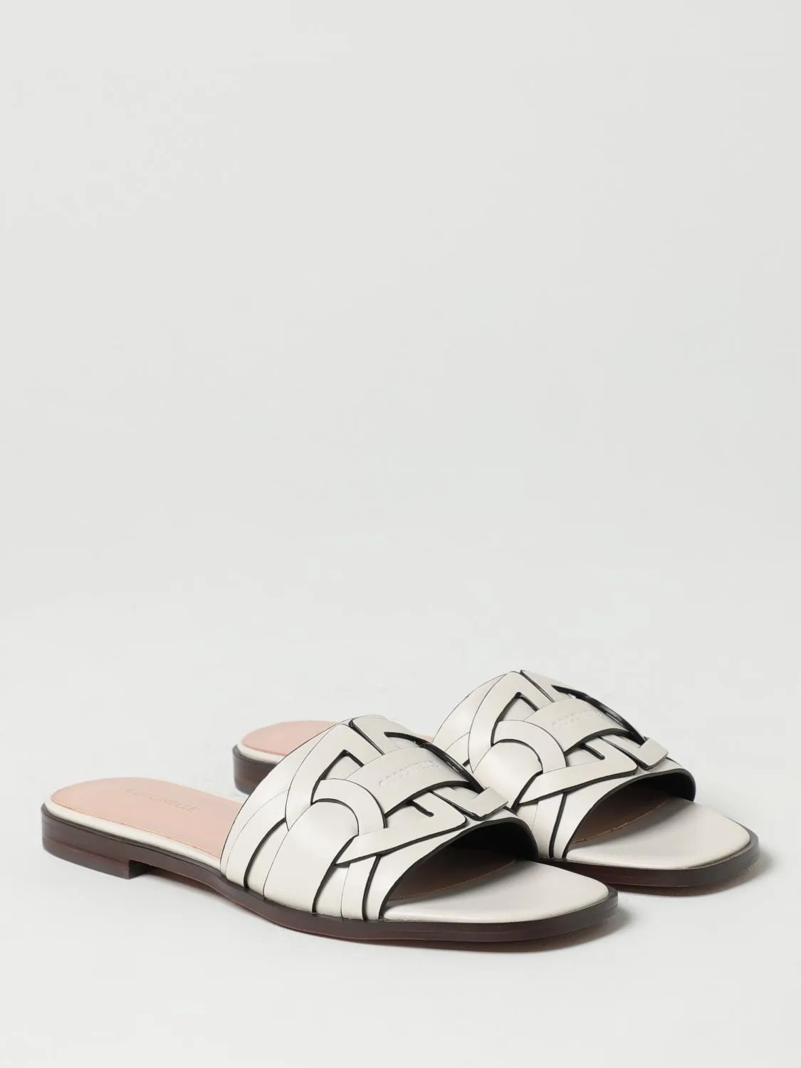 Coccinelle Flat Sandals Woman Black