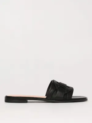 Coccinelle Flat Sandals Woman Black