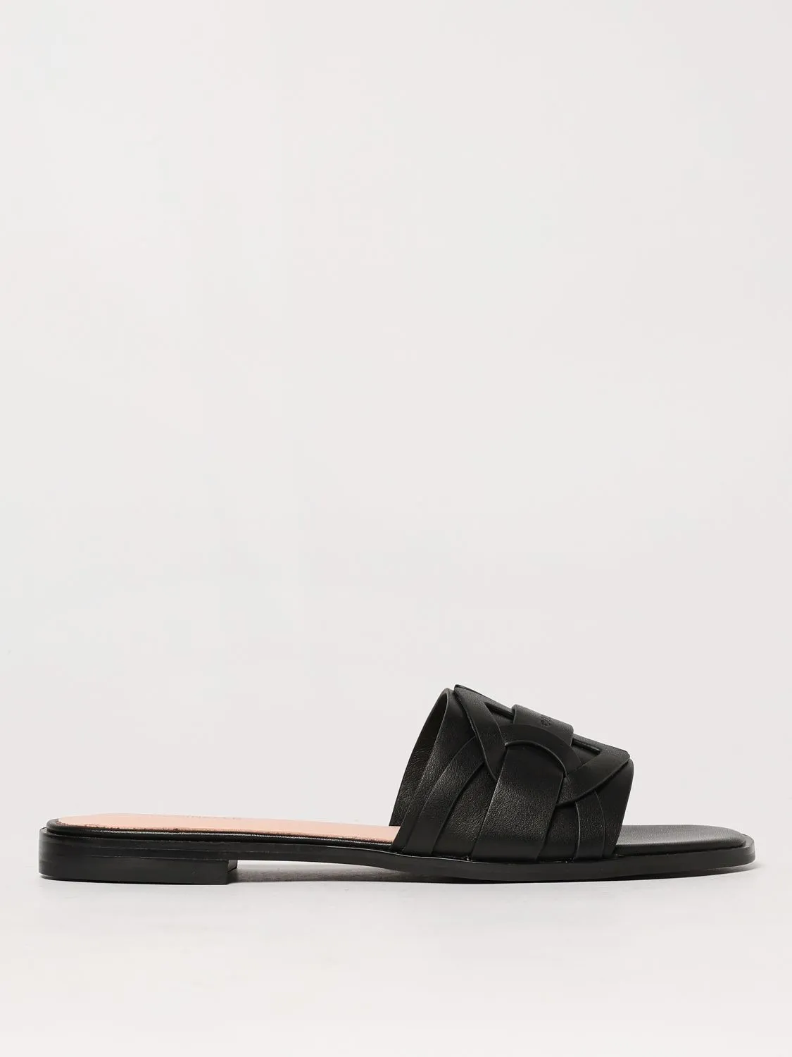 Coccinelle Flat Sandals Woman Black