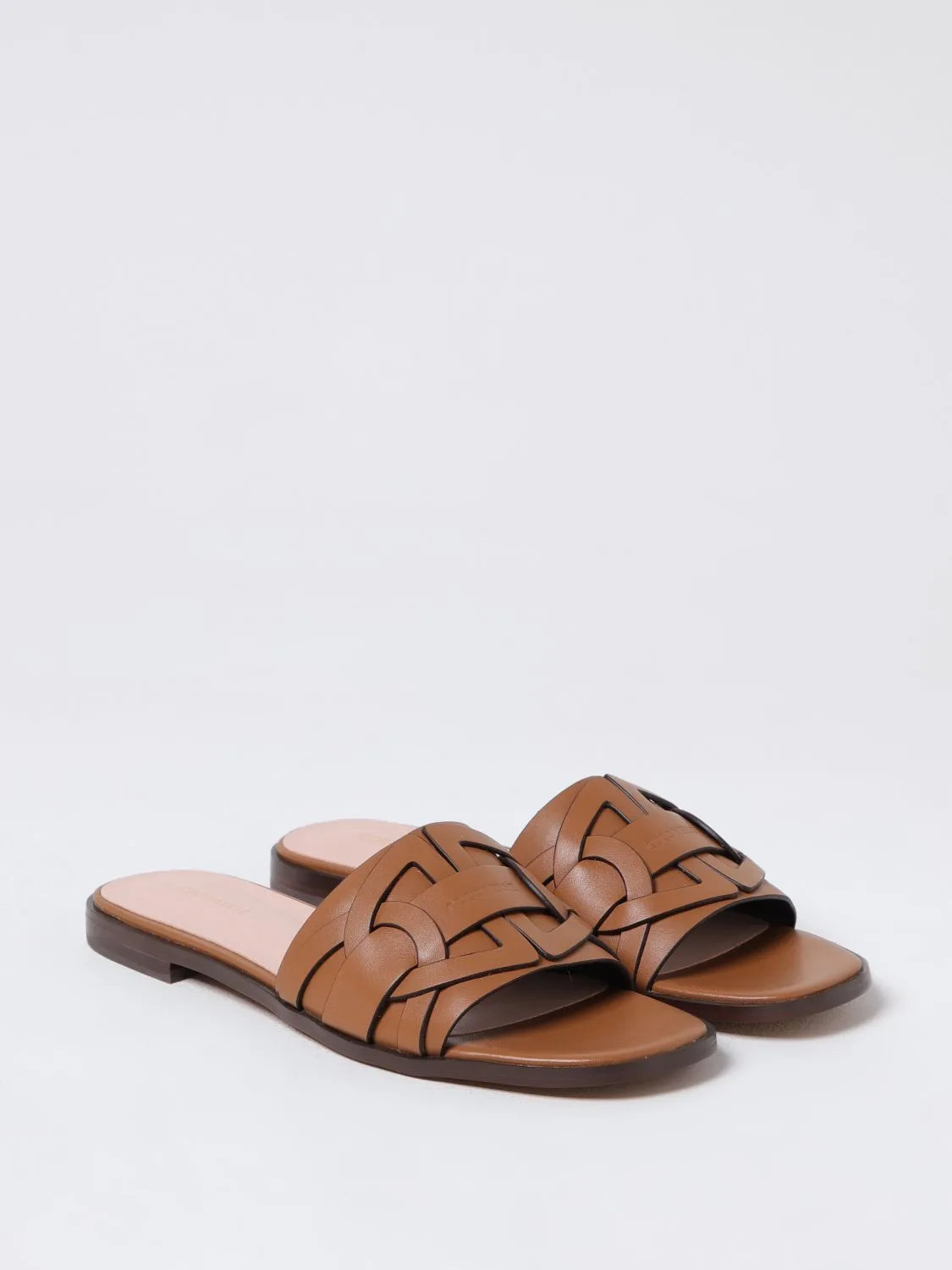 Coccinelle Flat Sandals Woman Black