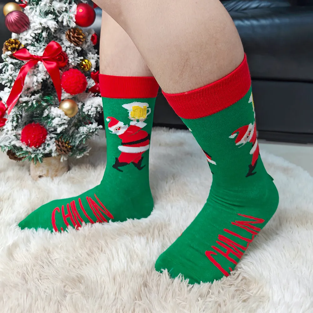 Cool Santa Men's Socks