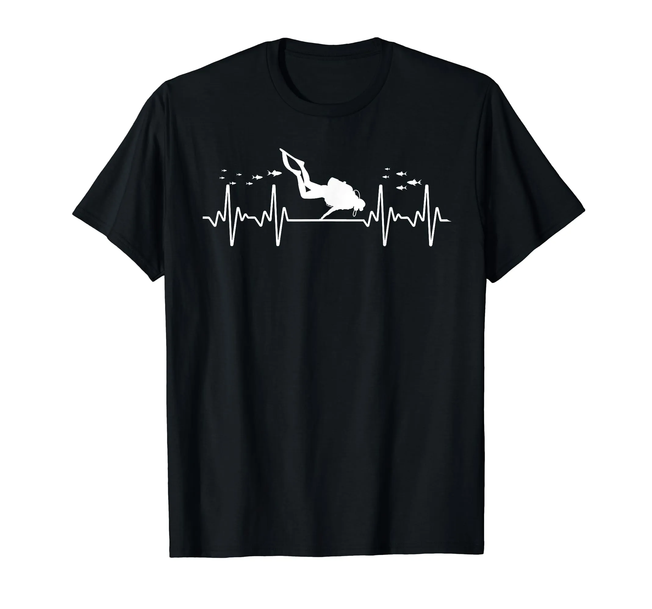Cool Scuba Diving Art For Men Women Scuba Dive Diver Diving T-Shirt