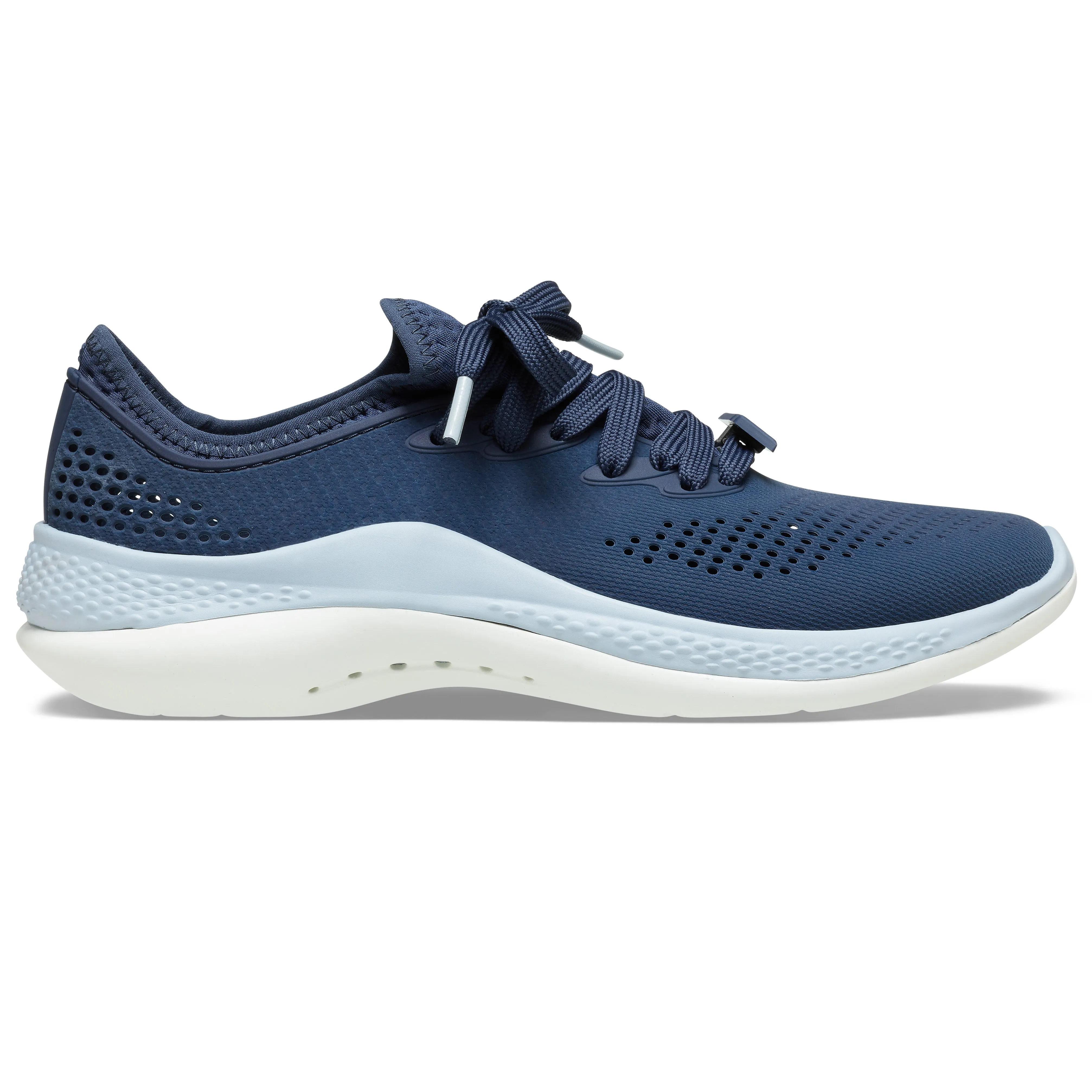 Crocs Womens LiteRide 360 Breathable Trainers In Navy/Blue Grey