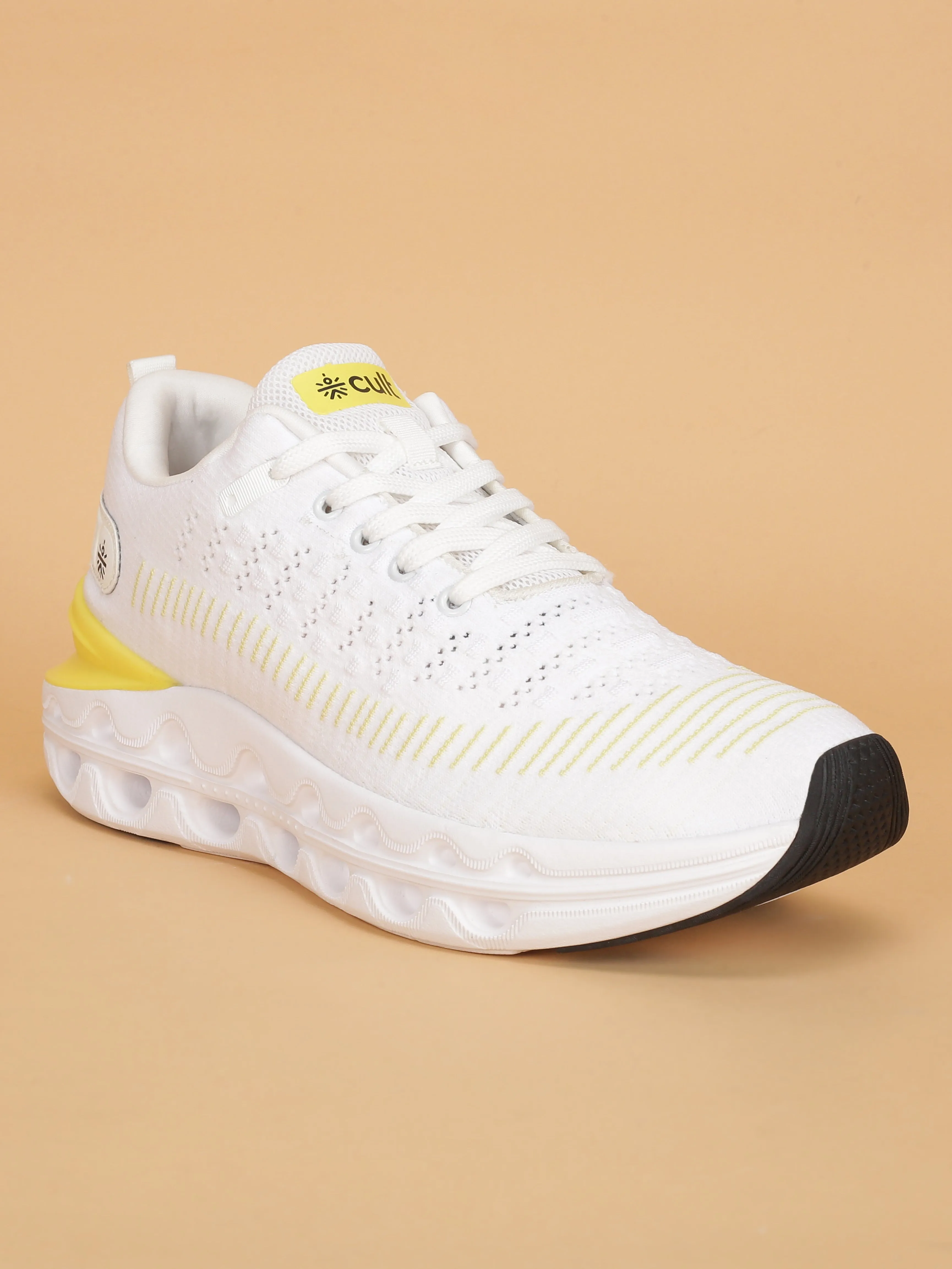 Cult Men's Flexora Walking Shoes - Yellow