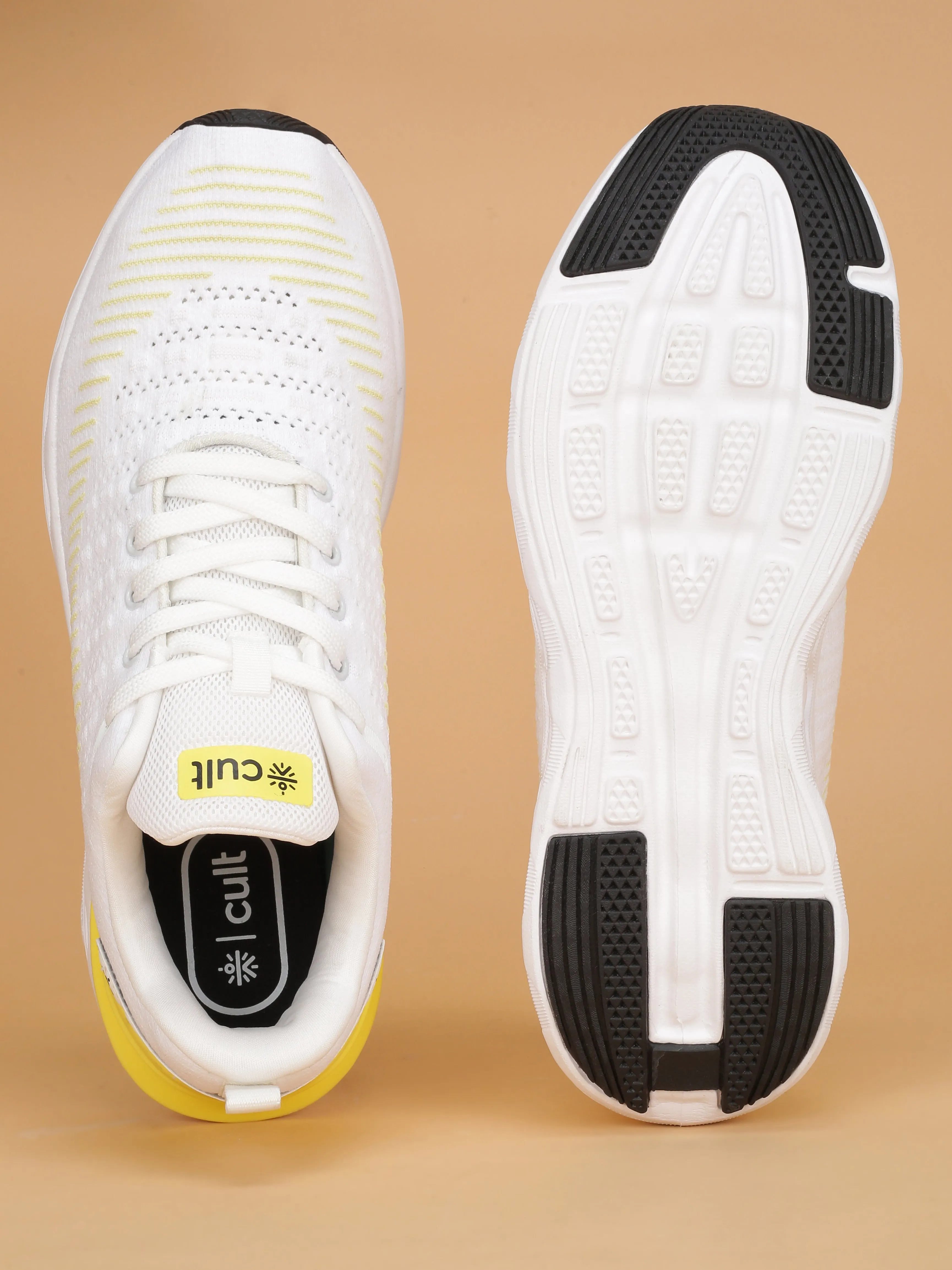 Cult Men's Flexora Walking Shoes - Yellow