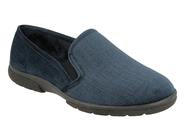 DB Kendal Slipper für Herren, weite Passform