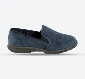 DB Kendal Slipper für Herren, weite Passform