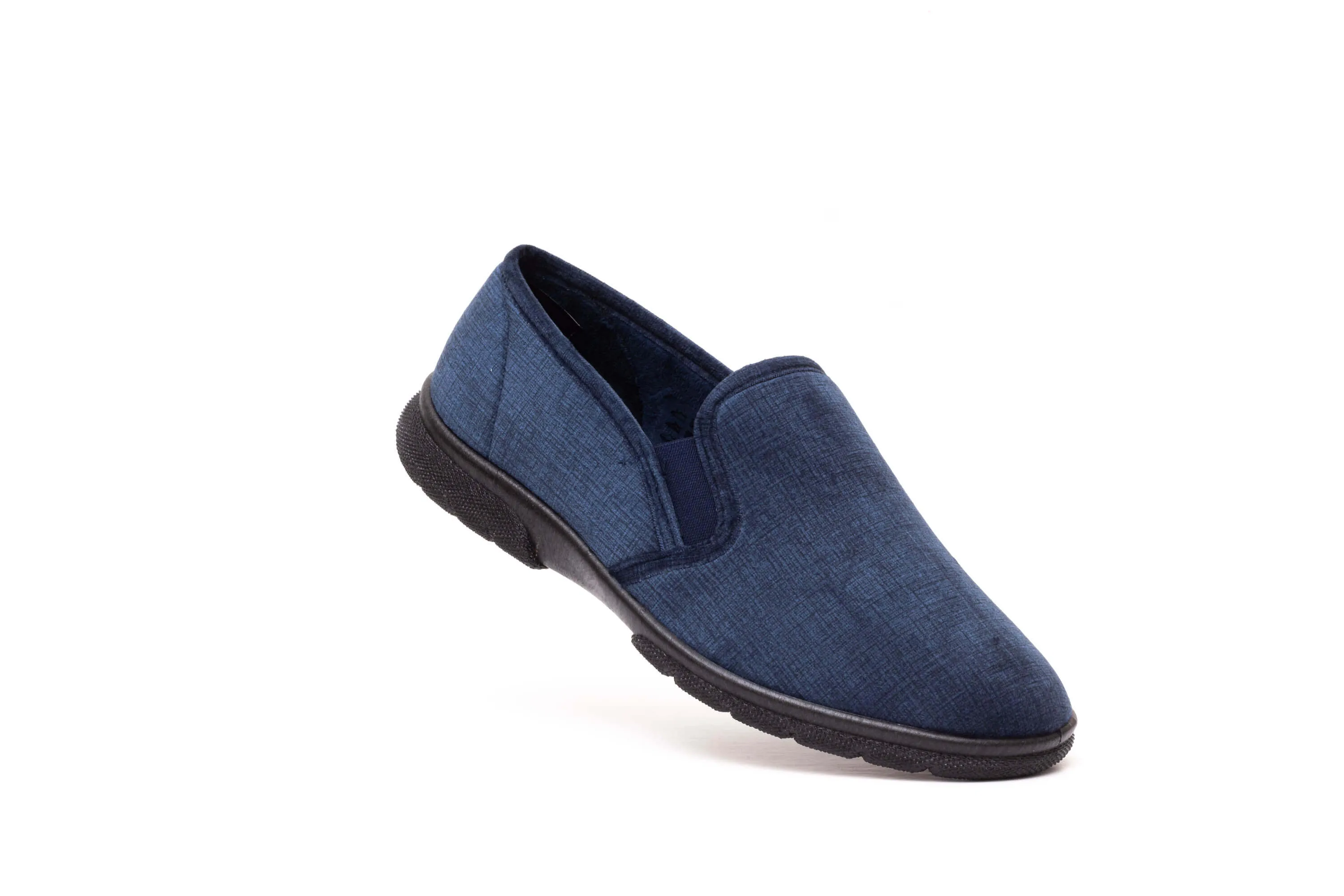 DB Kendal Slipper für Herren, weite Passform