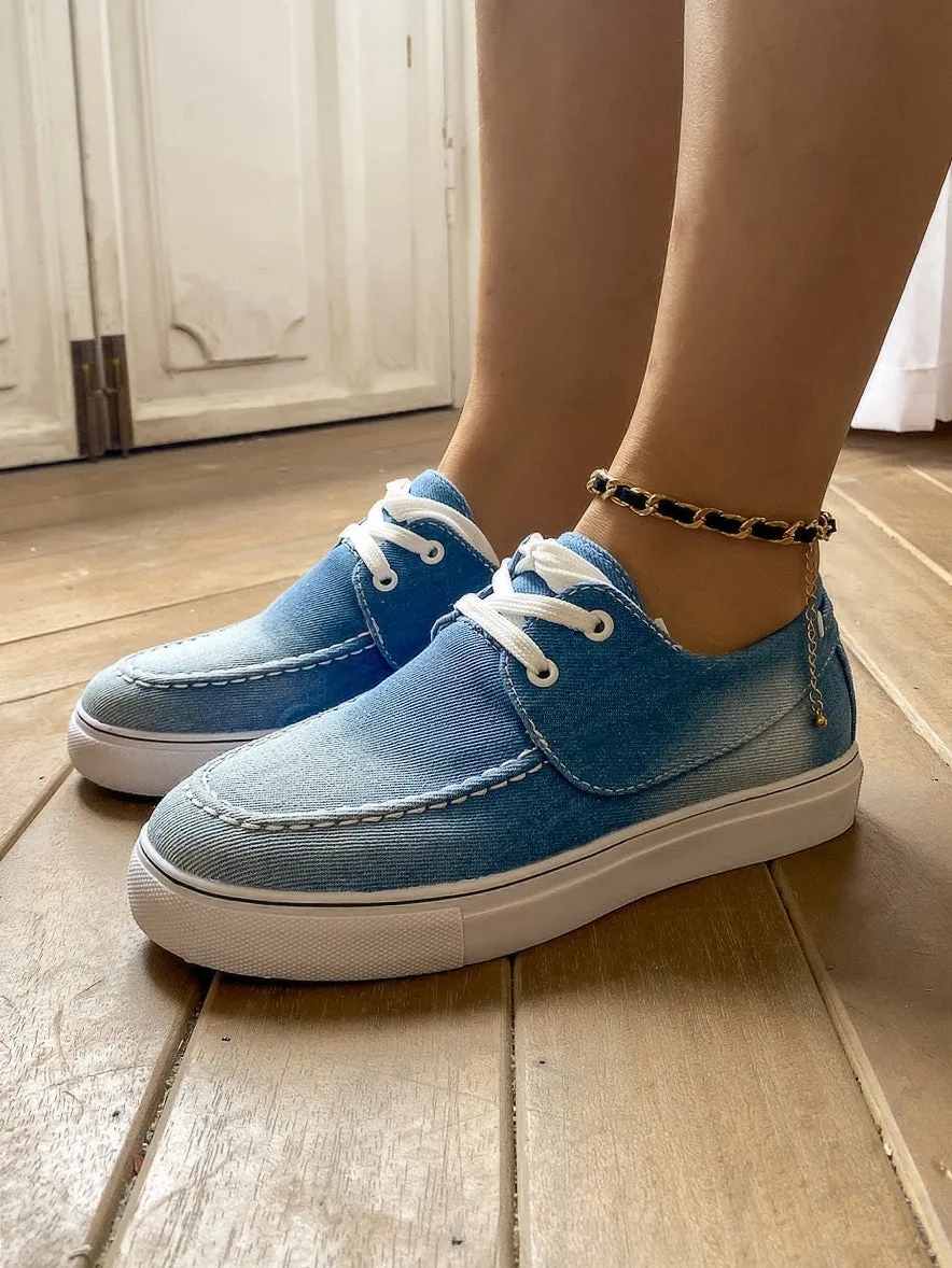 Denim Range Sneakers Boat Shoes