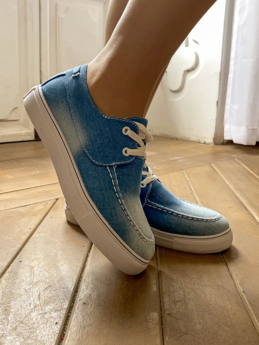 Denim Range Sneakers Boat Shoes
