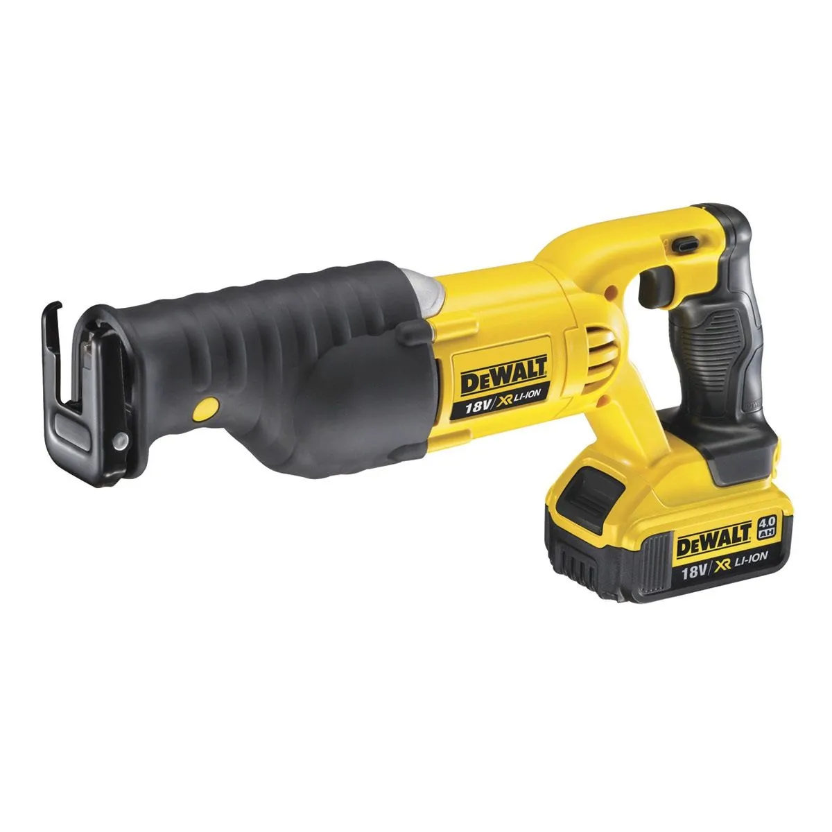 DEWALT XR LI ON RECIPRO SAW 18V 4.0AH DCS380M2
