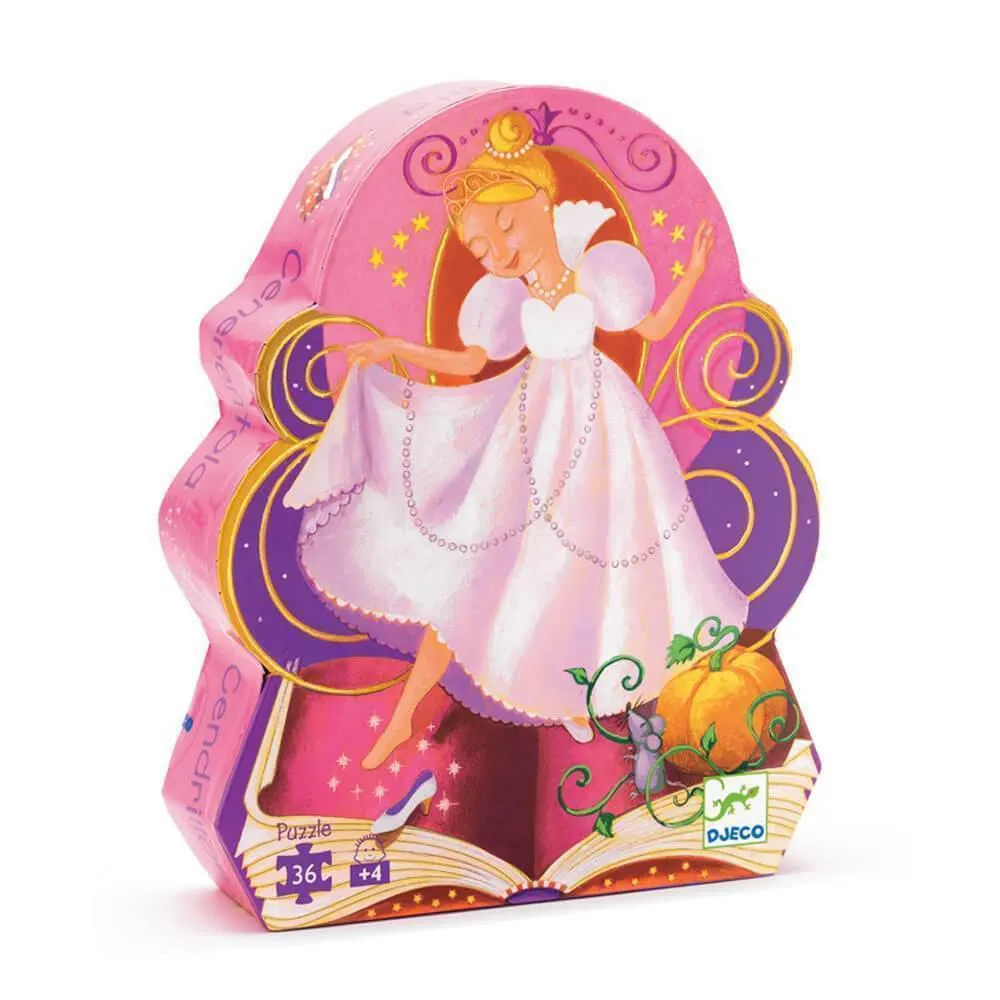 Djeco Cinderella Silhouette Puzzle