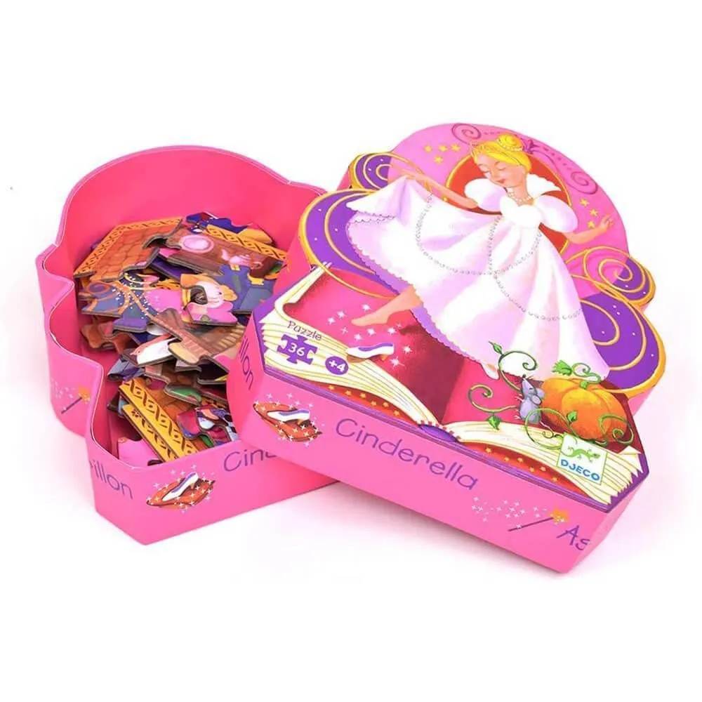 Djeco Cinderella Silhouette Puzzle