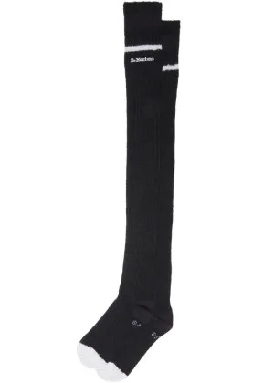 Dr. Martens Marl Long Socks Black