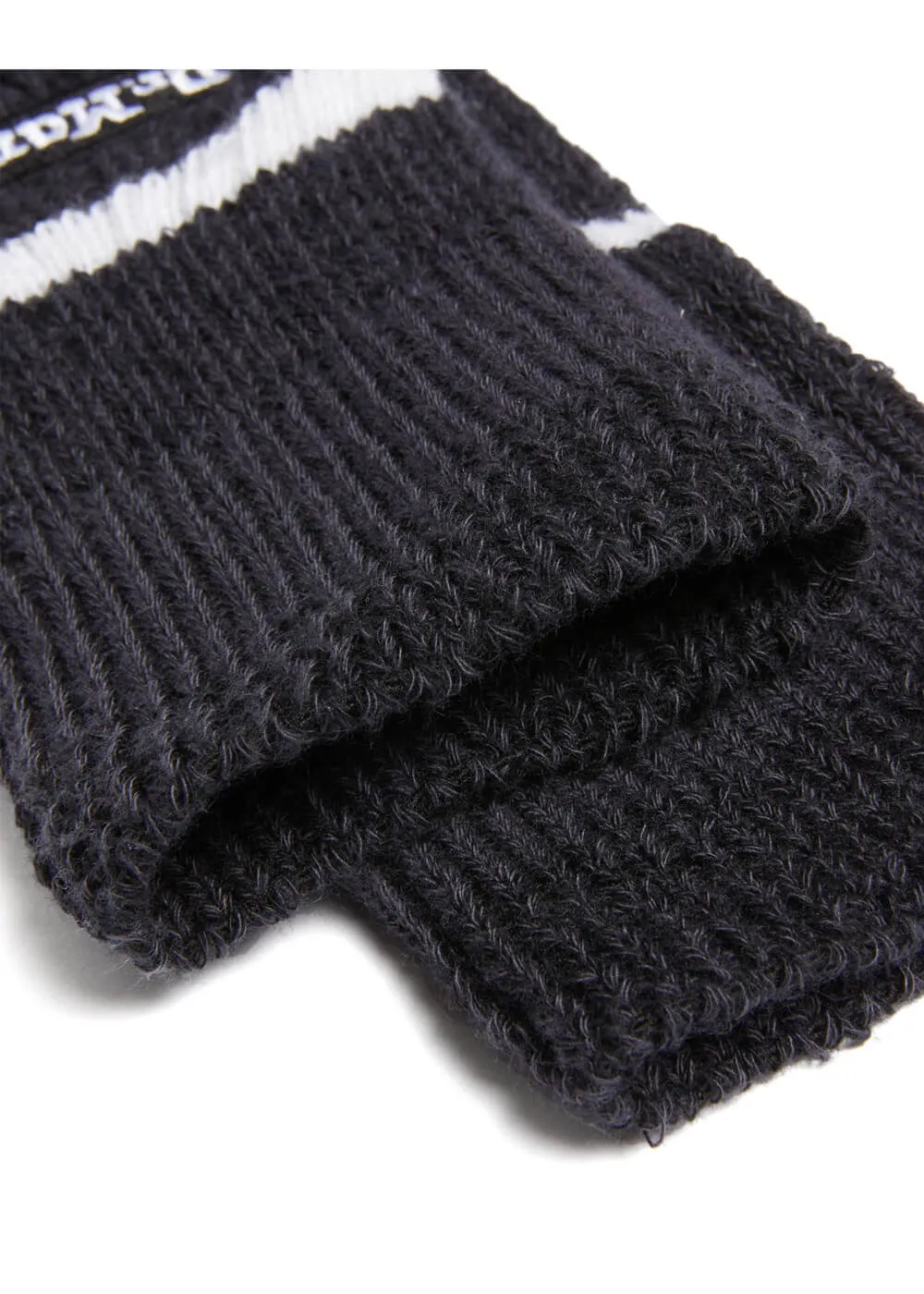 Dr. Martens Marl Long Socks Black