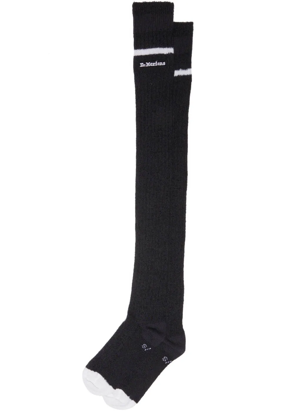 Dr. Martens Marl Long Socks Black