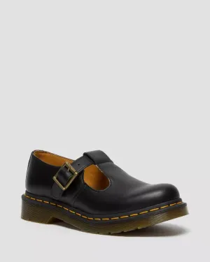 Dr Martens Polley Smooth Leather Mary Janes Black