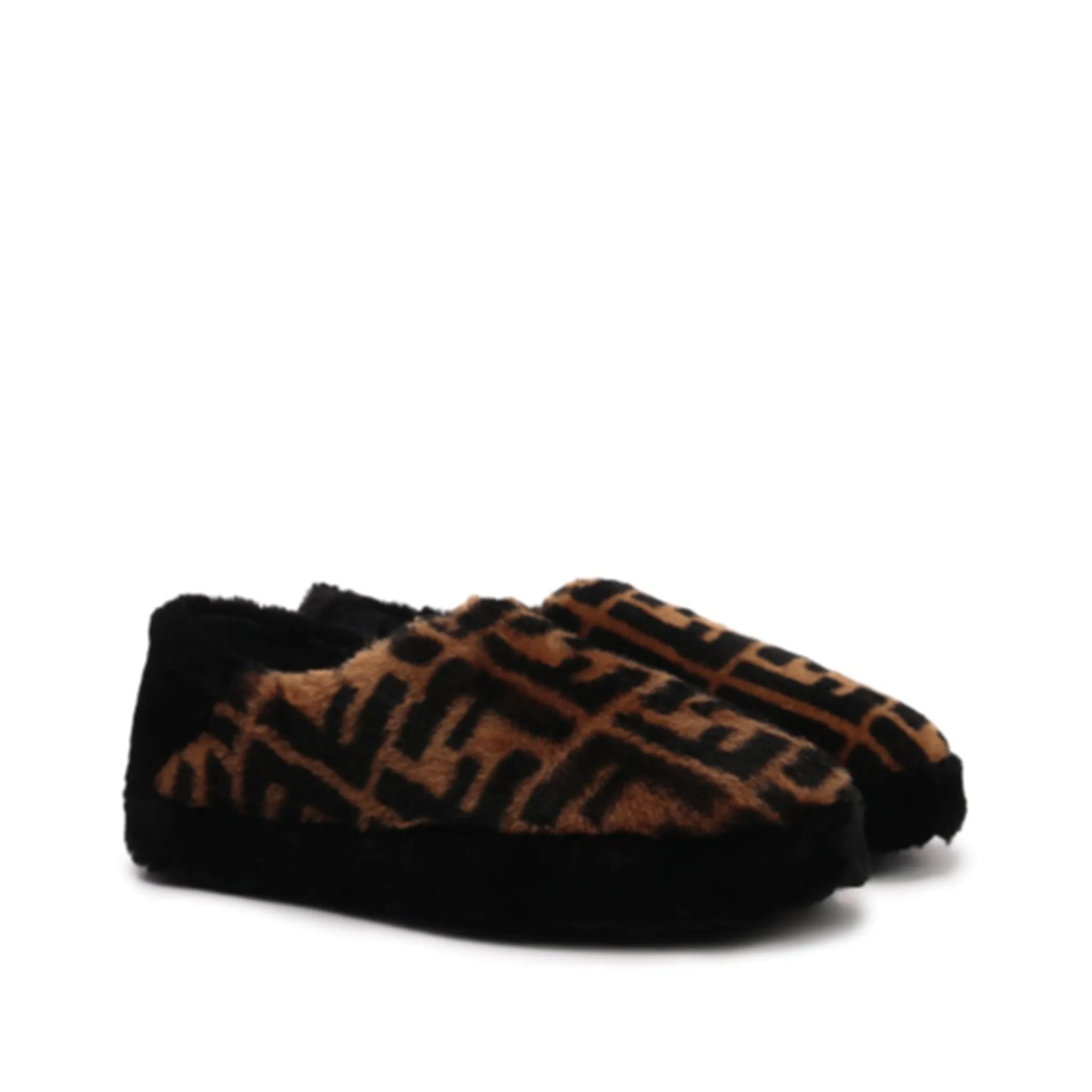 FENDI Luxurious Fur Slippers for Men