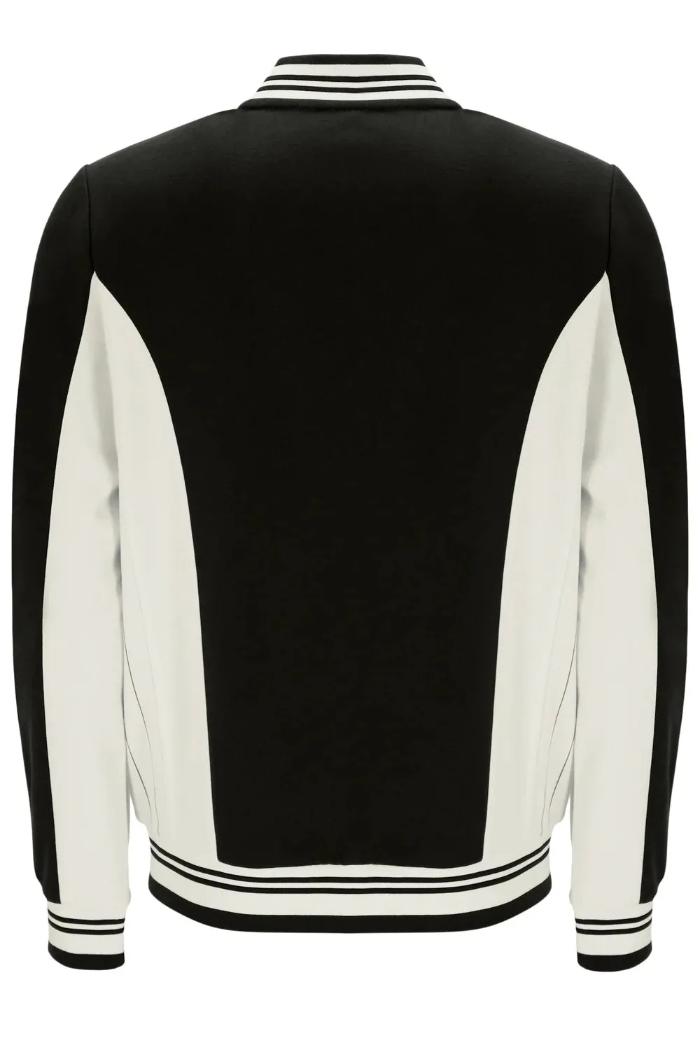 Fila Settanta Baseball Track Top in Black
