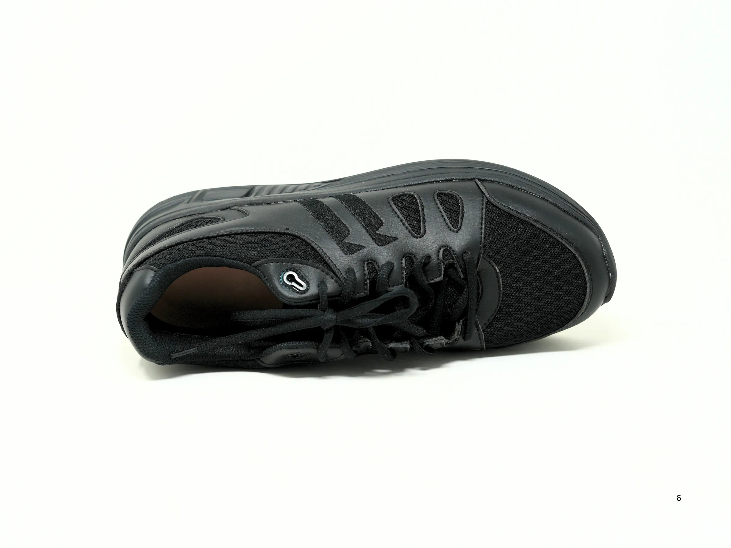 FITec 9330 Black - Lady's Added-Depth Light Mesh Walking Shoe
