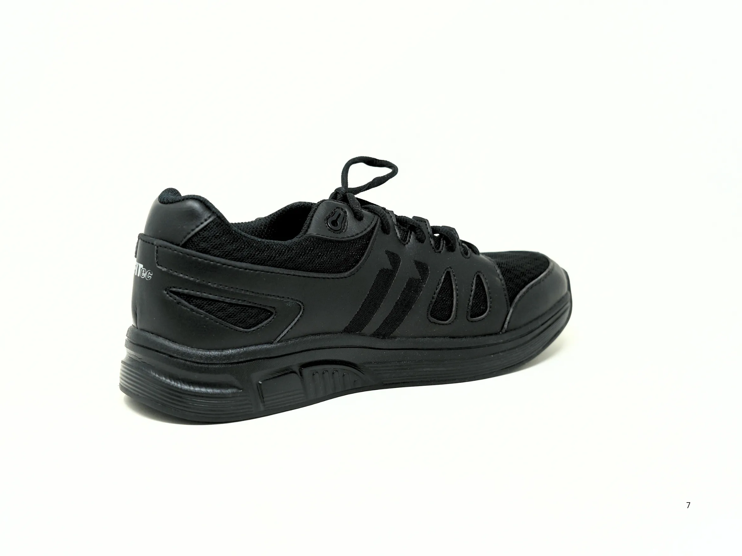 FITec 9330 Black - Lady's Added-Depth Light Mesh Walking Shoe