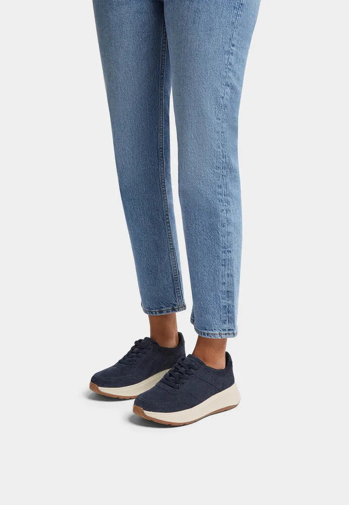 FitFlop F-MODE Suede Flatform Trainers