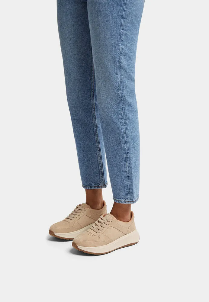 FitFlop F-MODE Suede Flatform Trainers