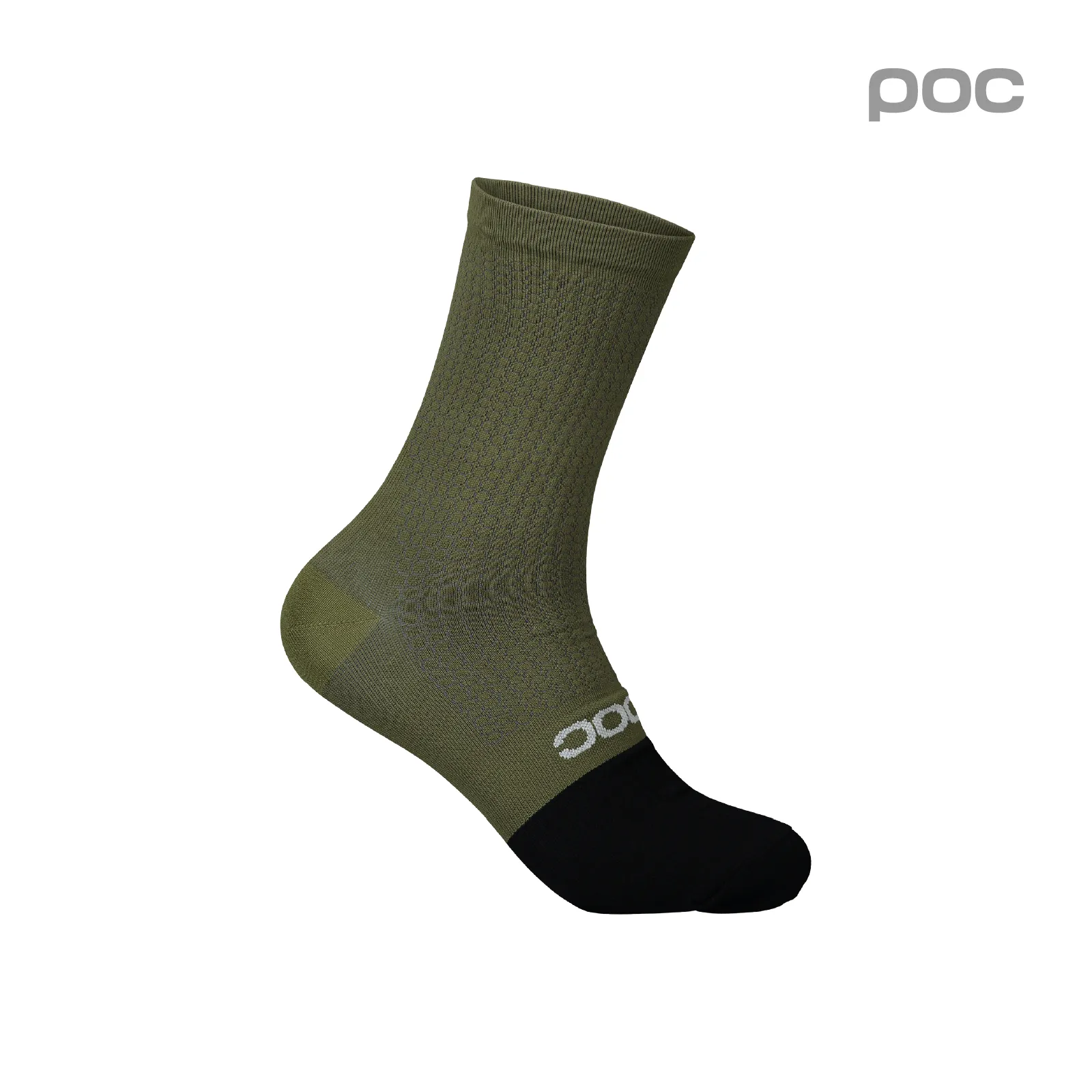 Flair Sock Mid Epidote Green/Uranium Black