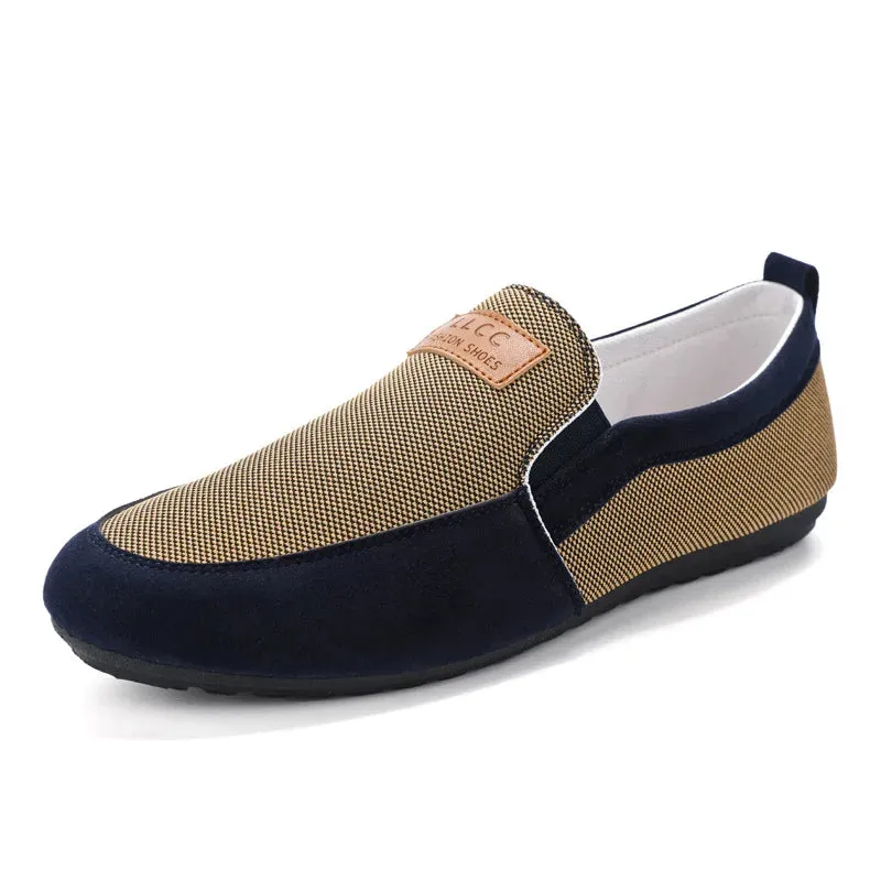 FlexWalk Herren Slip-On Komfortschuhe