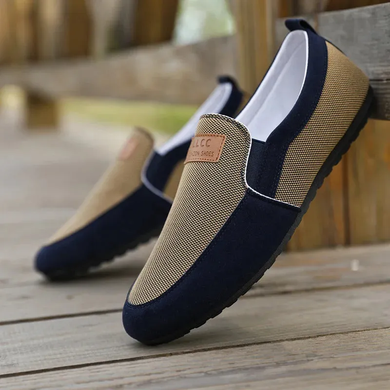 FlexWalk Herren Slip-On Komfortschuhe