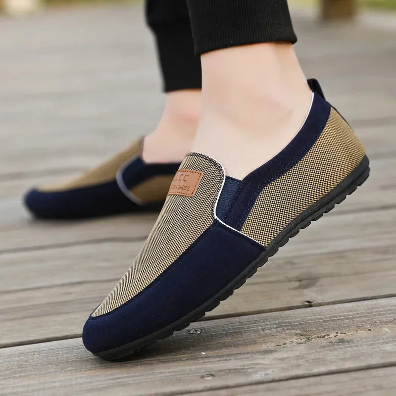 FlexWalk Herren Slip-On Komfortschuhe