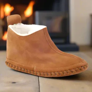 Genuine Sheepskin Slipper Boots - The Fenland - Made in the UK