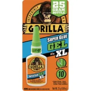 GORILLA 0.88 Oz. GEL SUPER GLUE XL