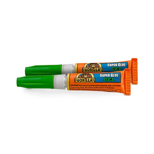 Gorilla Super Glue Tubes- 2 Pack x 3g