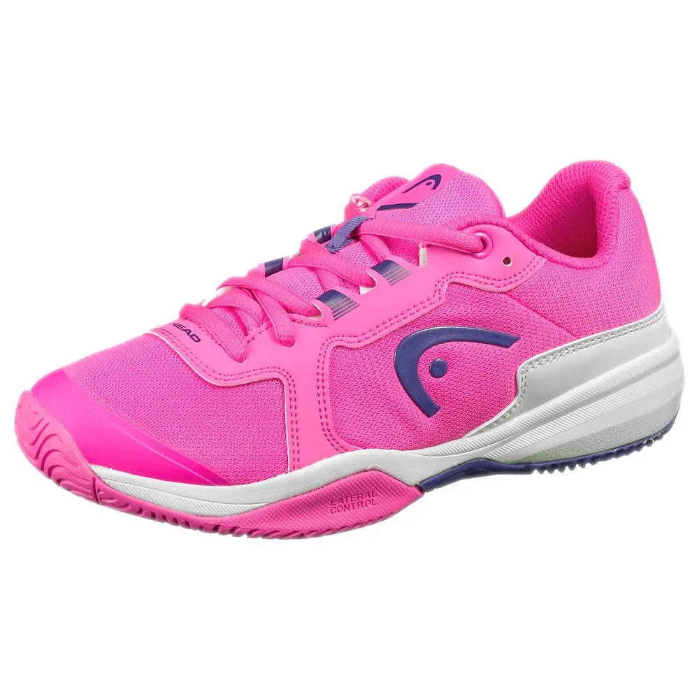 Head Sprint 3.5 Junior Tennis Shoes (Pink/Aqua) (Clearance Sale)