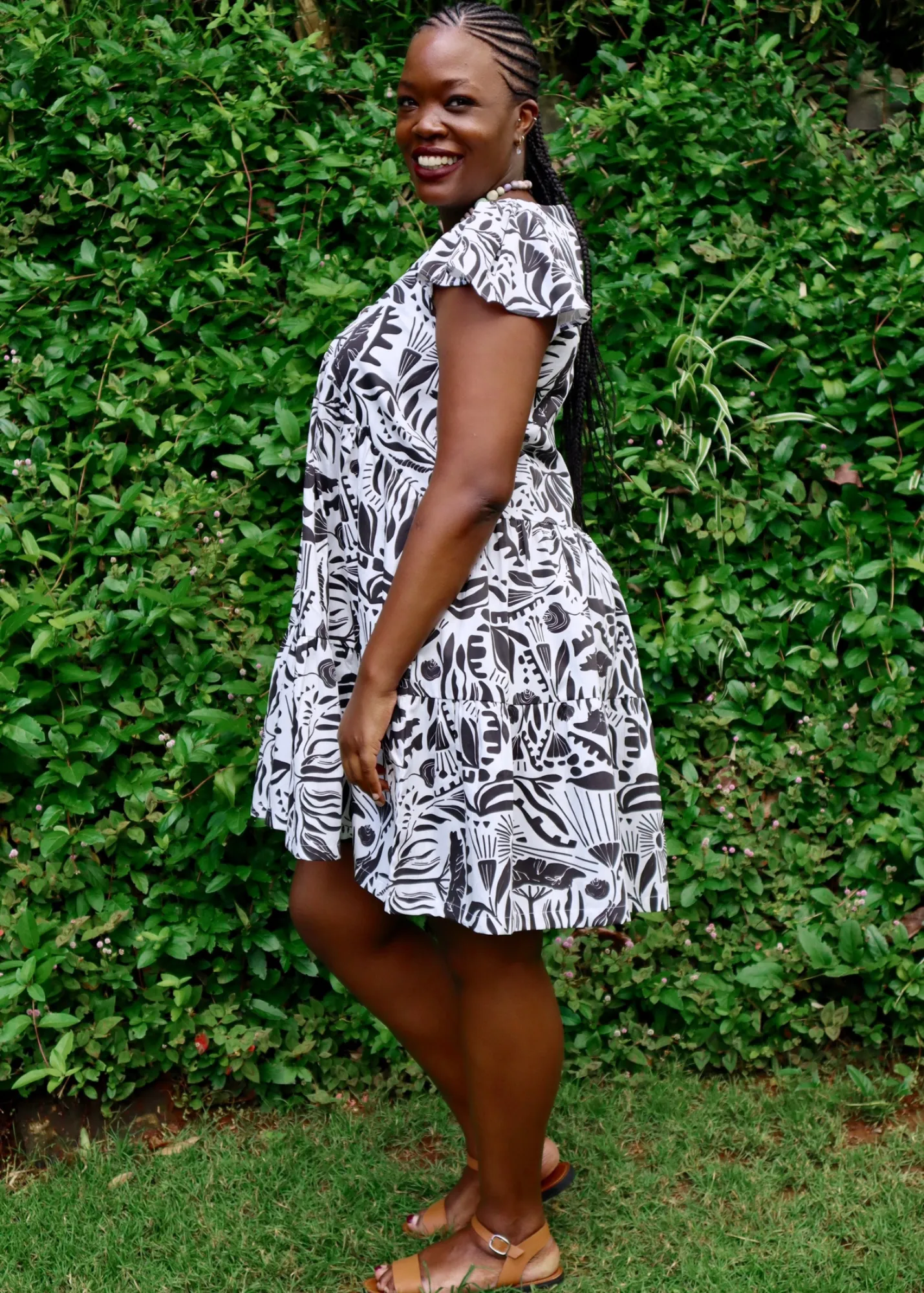 Horizon Ruffles Dress