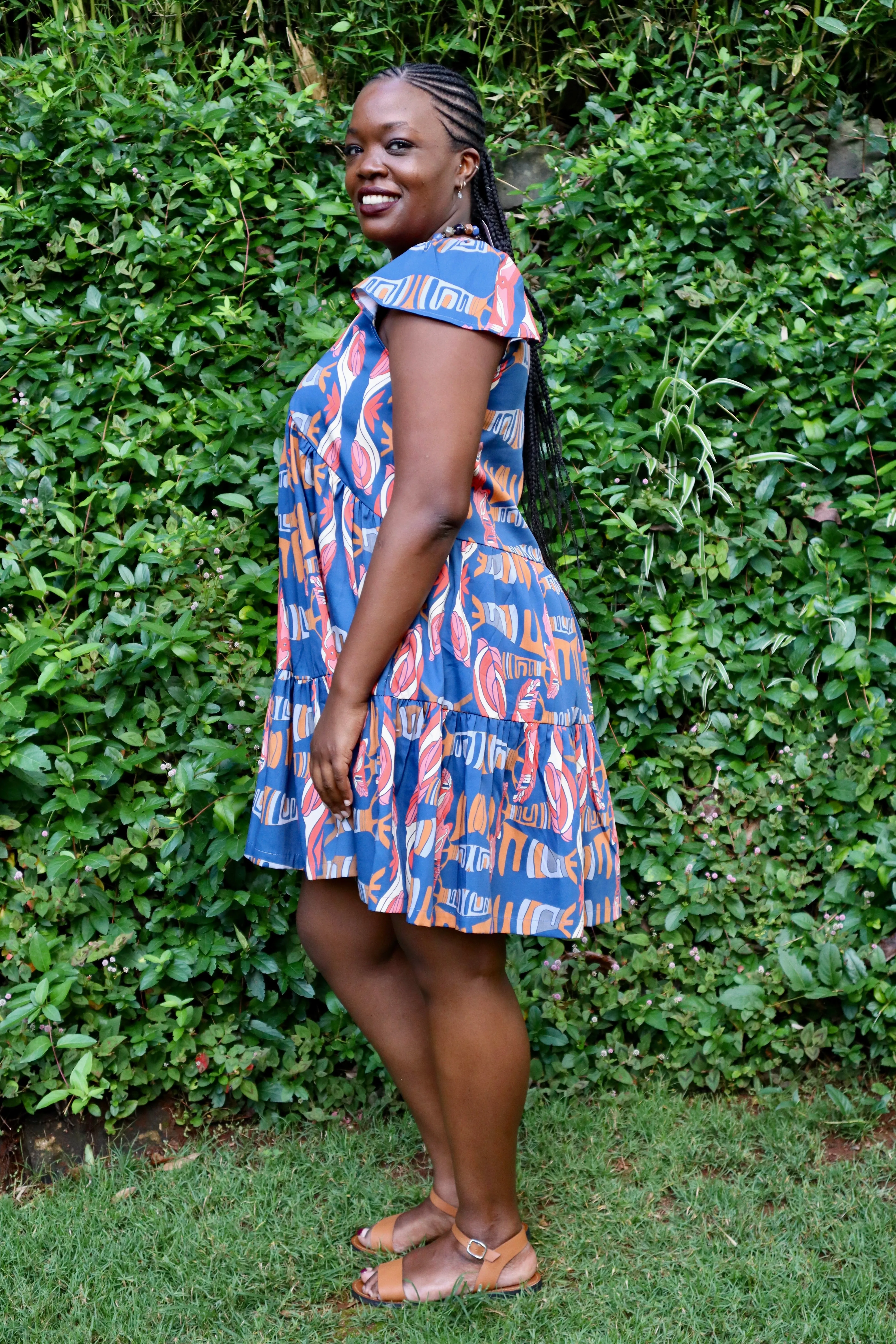 Horizon Ruffles Dress