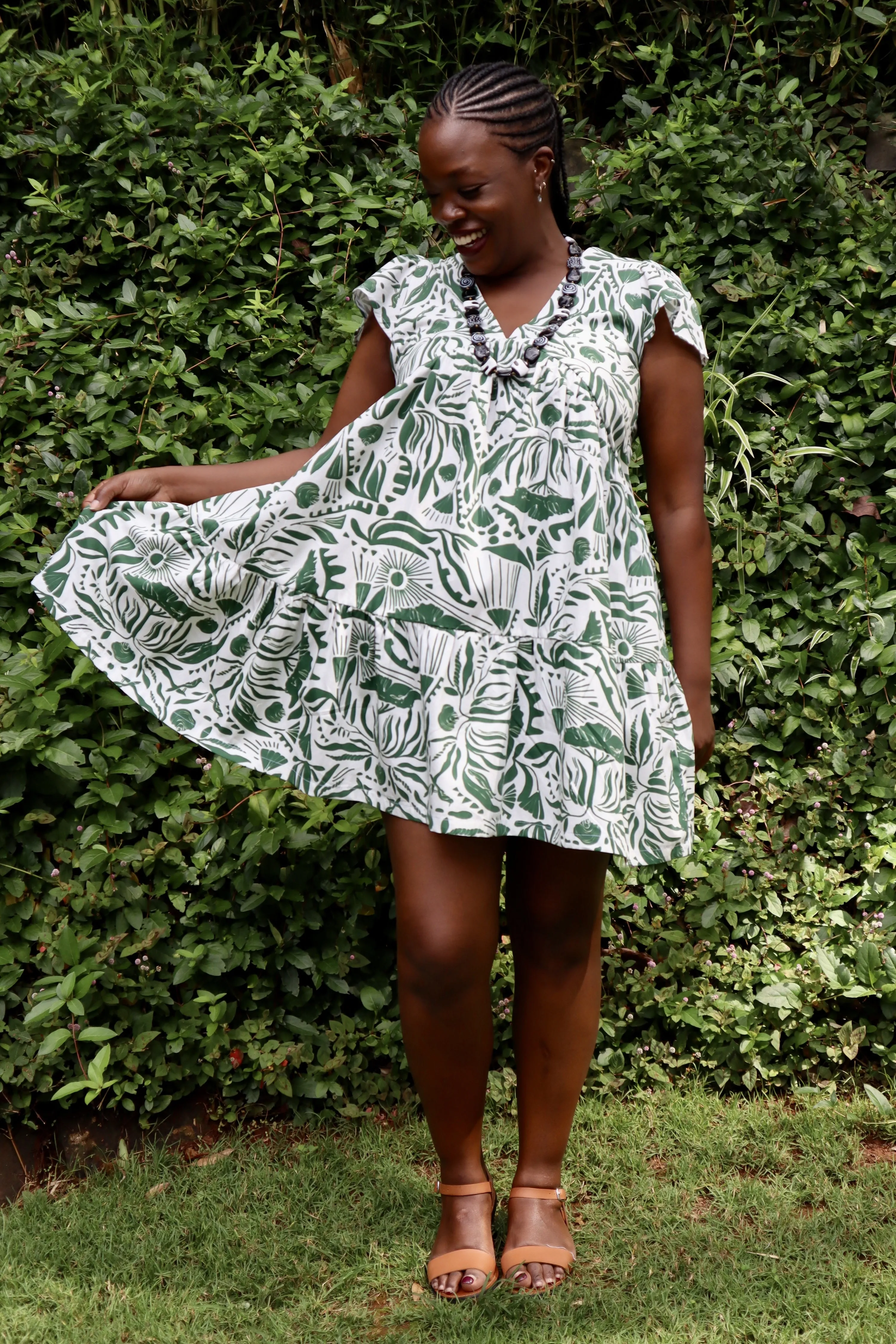 Horizon Ruffles Dress