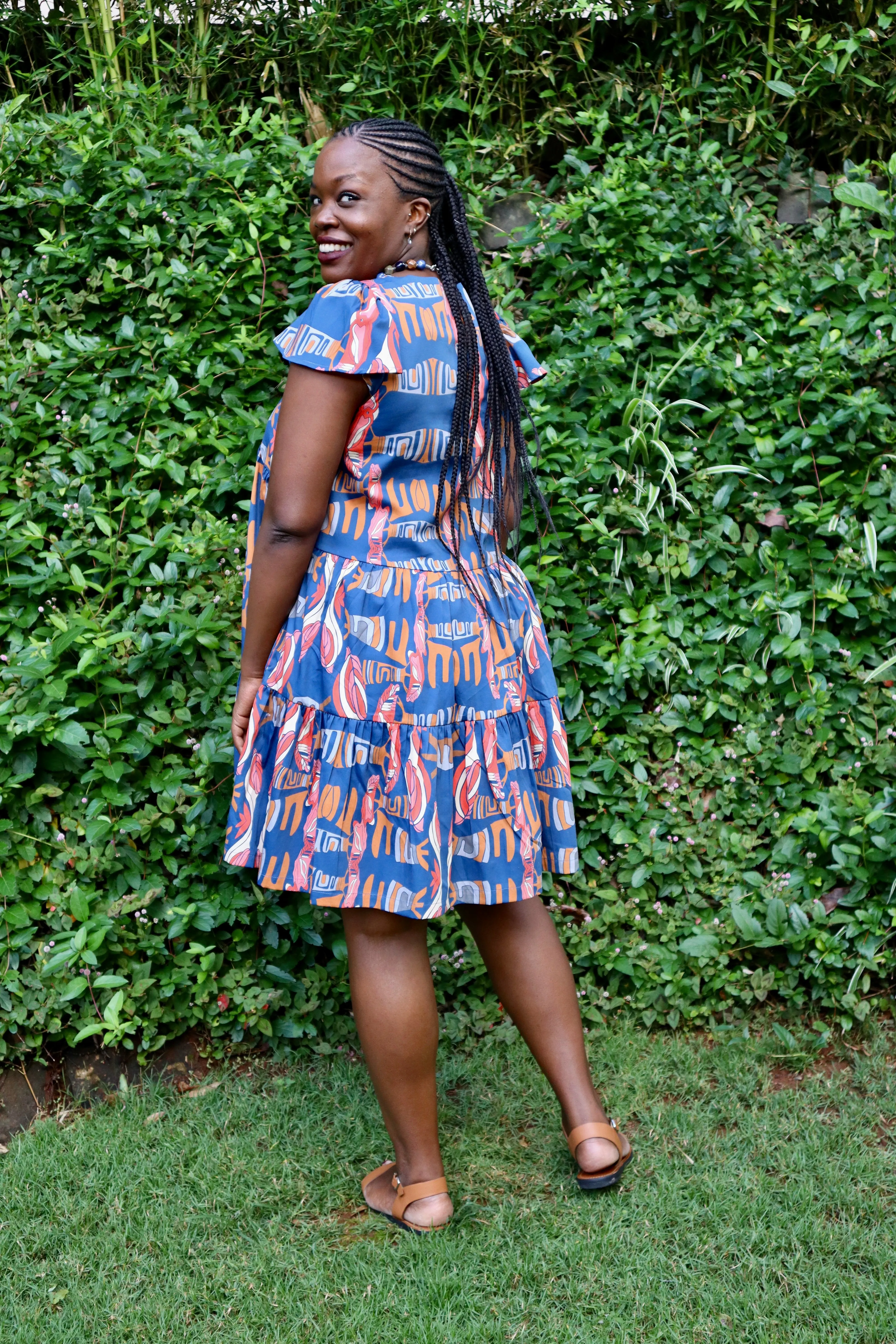 Horizon Ruffles Dress
