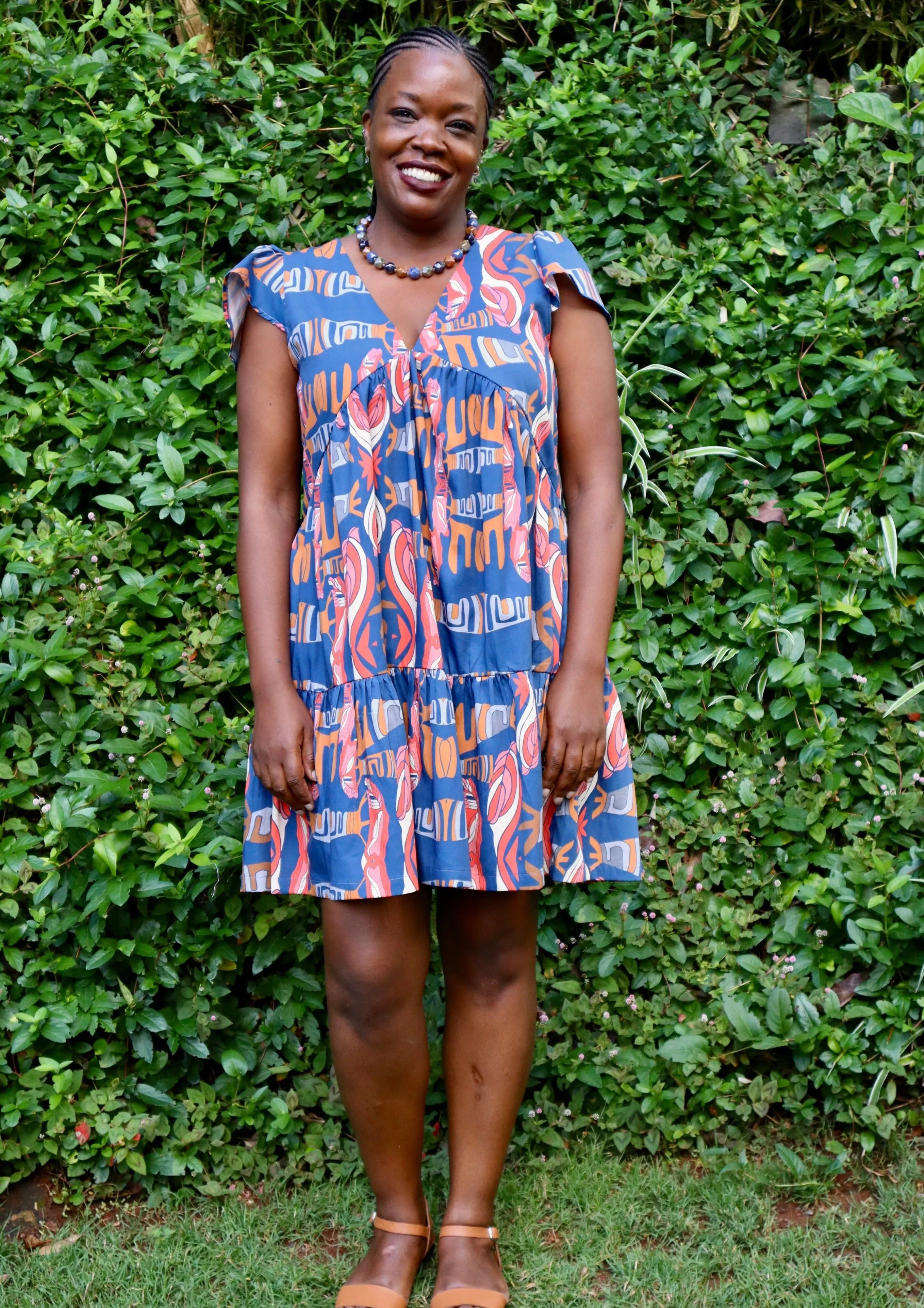 Horizon Ruffles Dress