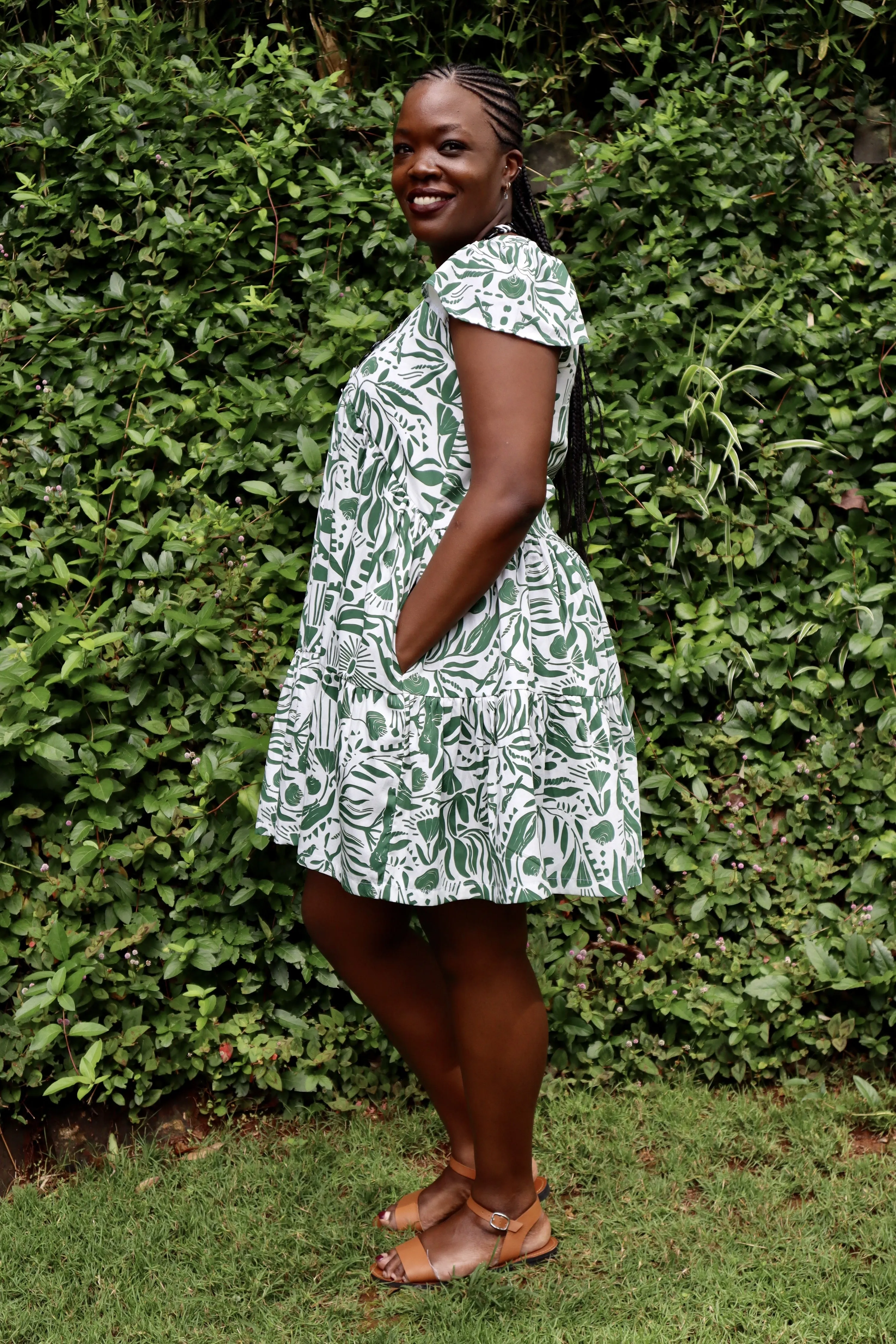 Horizon Ruffles Dress
