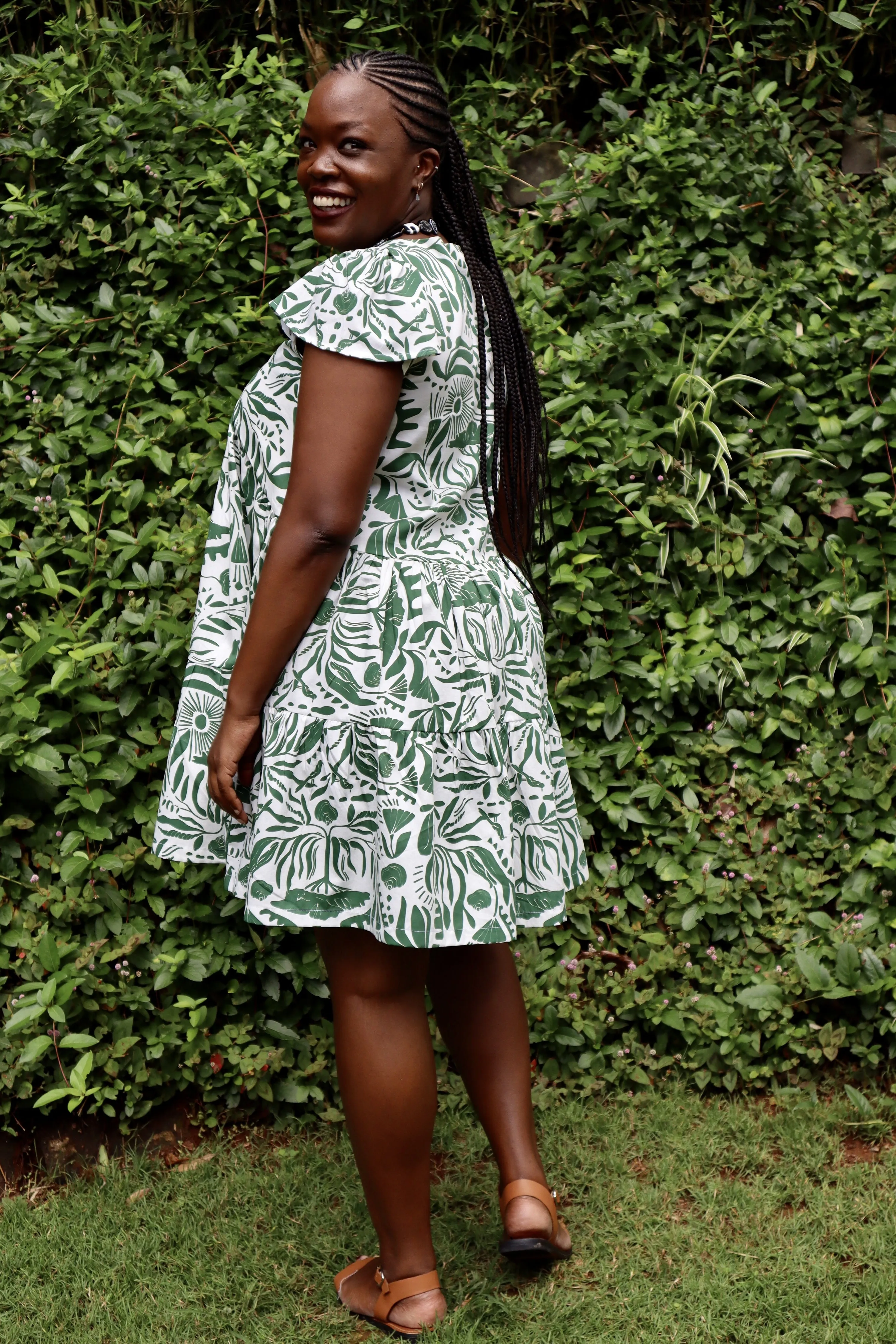 Horizon Ruffles Dress